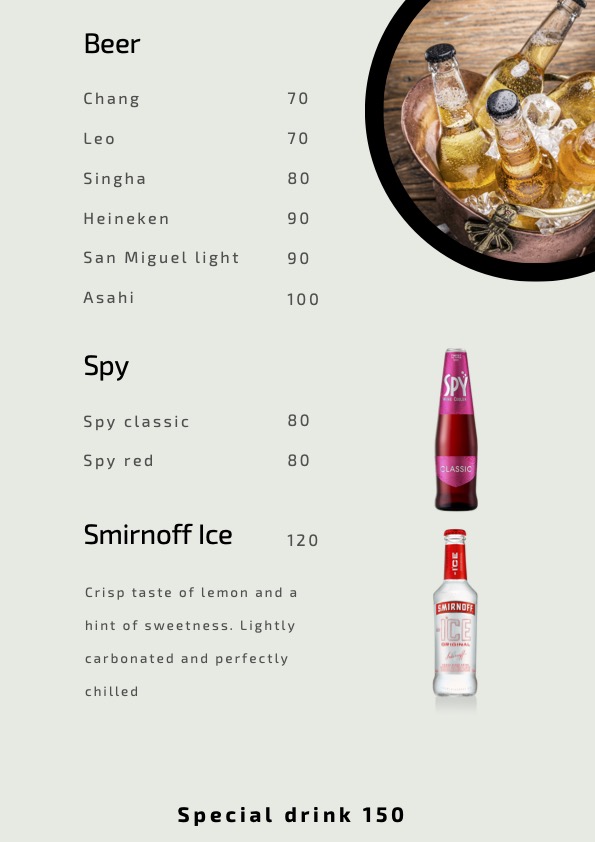 café menu 6 8
